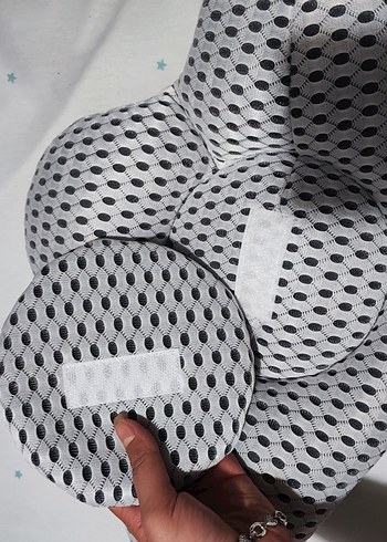 3D Havalı Mavi Gri Lomber Maternity Yastık - Görsel 5