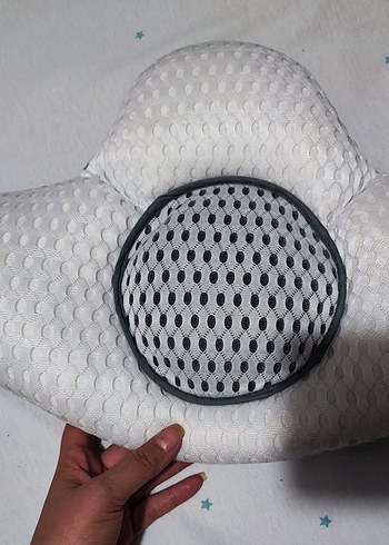 3D Havalı Mavi Gri Lomber Maternity Yastık - Görsel 6