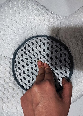 3D Havalı Mavi Gri Lomber Maternity Yastık - Görsel 8