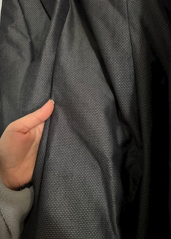 Düğmeli Gri Erkek Takım Elbise Ceket - Görsel 5