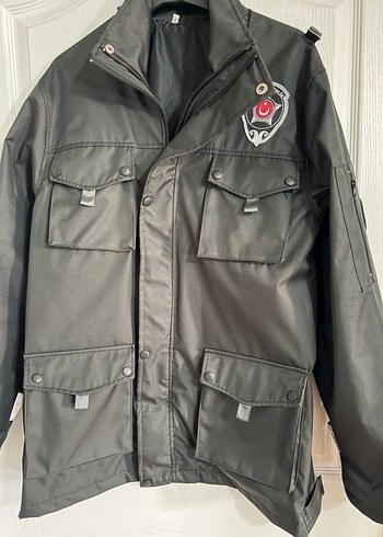 Siyah özel güvenlik mont - Görsel 2