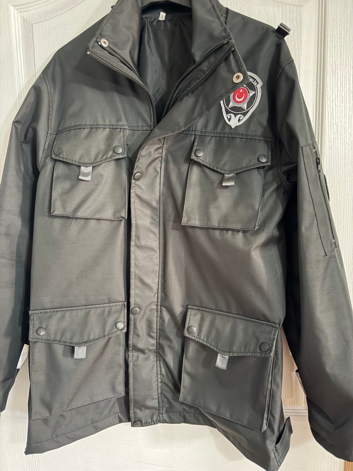 Siyah özel güvenlik mont - Görsel 2