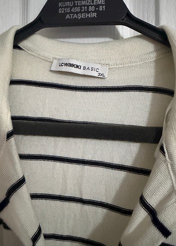 Çizgili Pamuklu Kısa Kollu Kadın Gömlek - Görsel 4