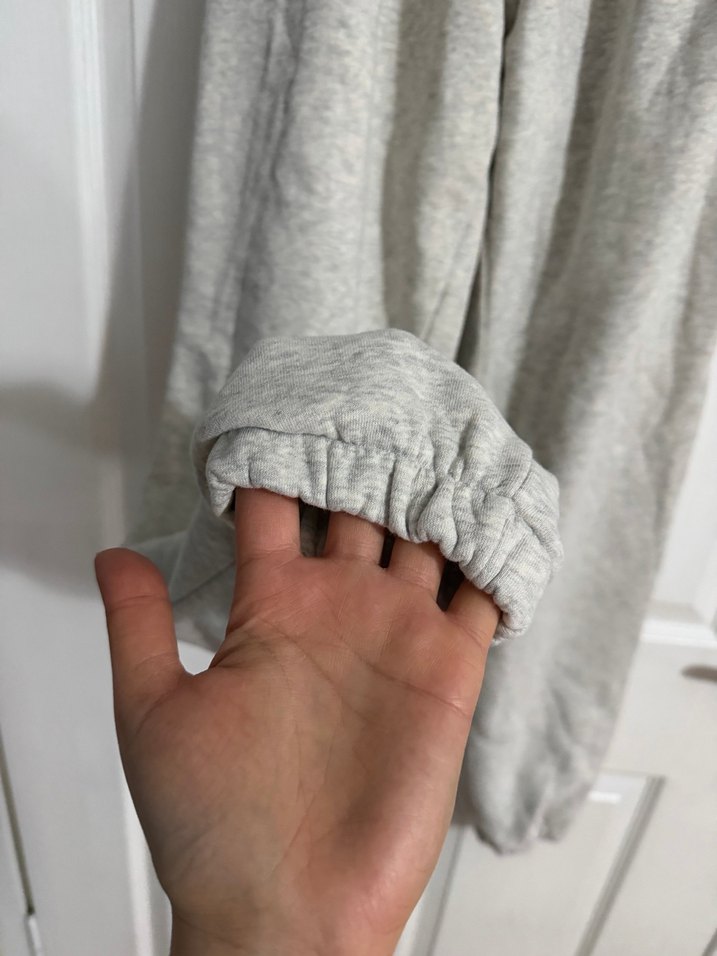 Gri Rahat Kesim Kadın Eşofman Altı - Görsel 2