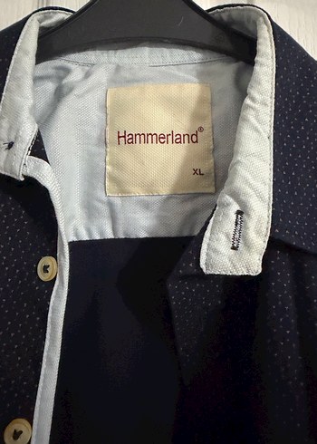 Lacivert Düğmeli Erkek Gömlek - Görsel 3