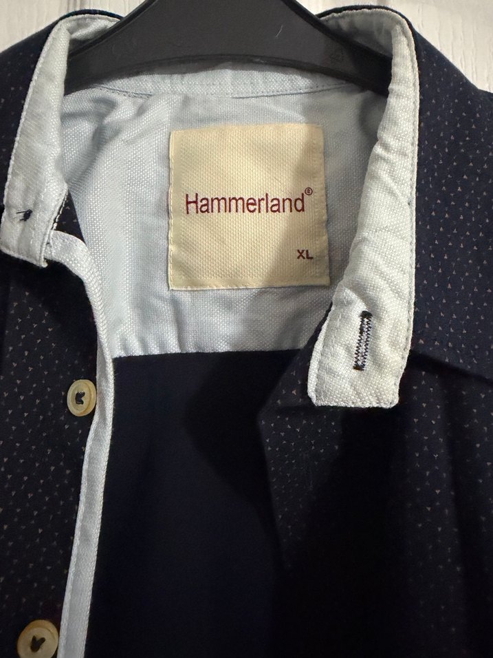 Lacivert Düğmeli Erkek Gömlek - Görsel 3