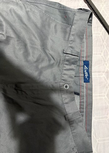 Gri Kemerli Regular Fit Erkek Pantolon - Görsel 3