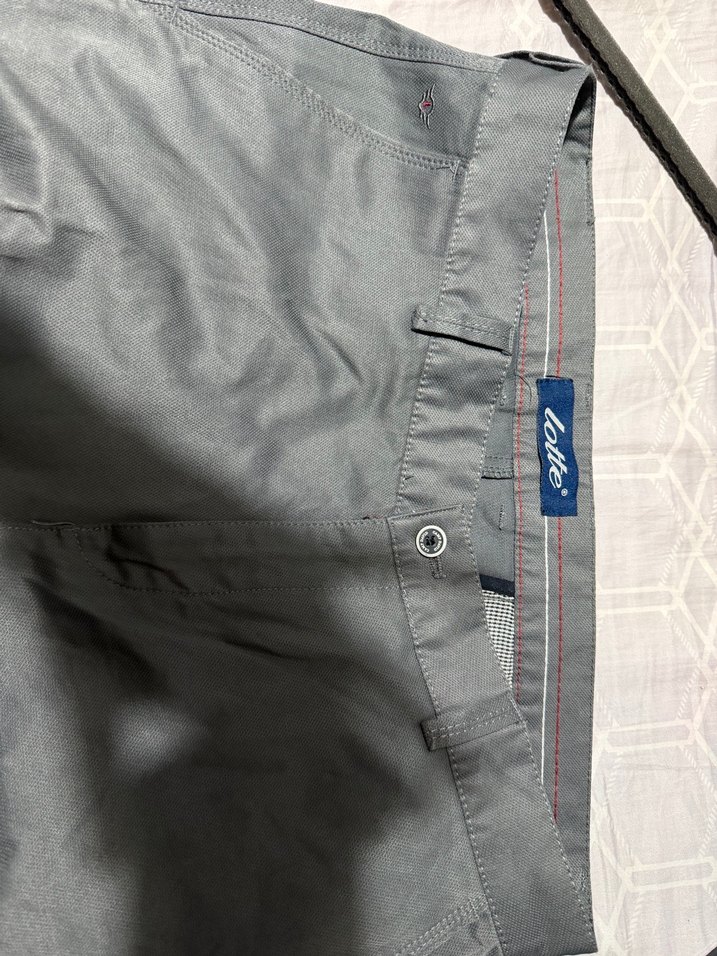 Gri Kemerli Regular Fit Erkek Pantolon - Görsel 3