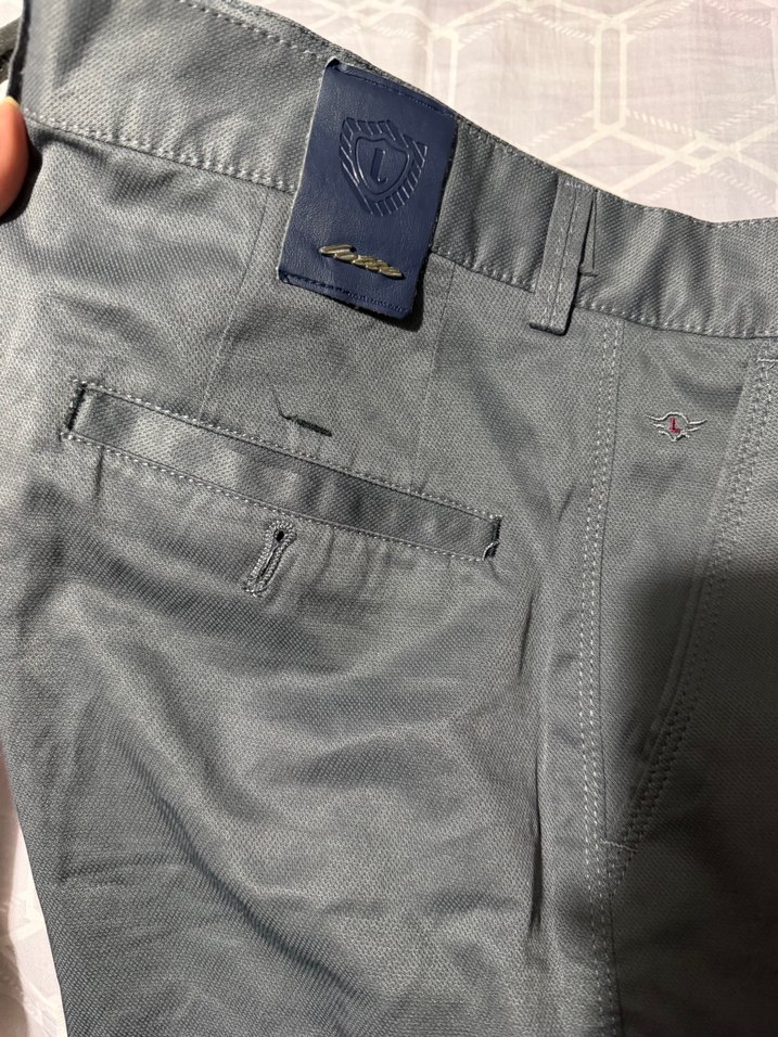 Gri Kemerli Regular Fit Erkek Pantolon - Görsel 2