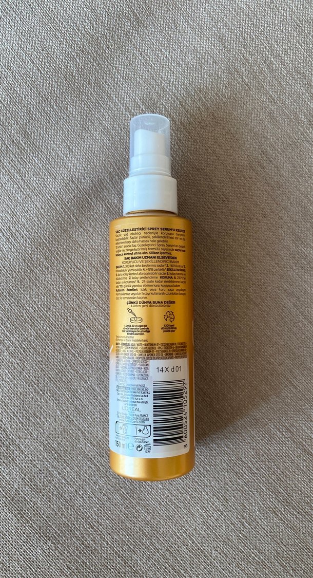 L'Oreal Elseve Mucizevi Yağ Sprey Serum - Görsel 2