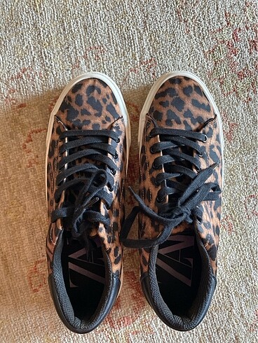 Zara Zara leopar ayakkabi