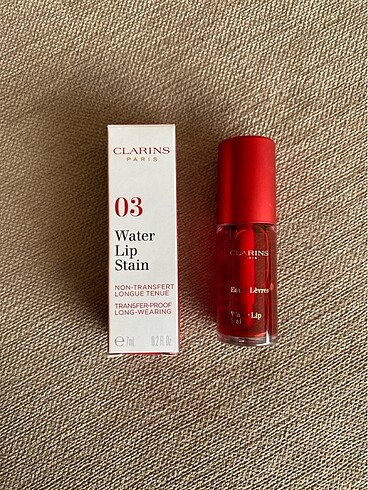 Clarins water lip stain ruj