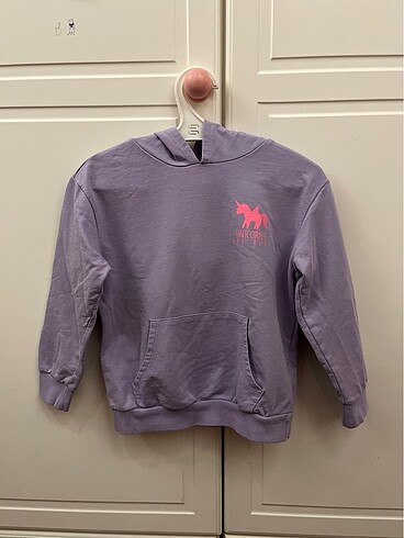 LCW Lila Kapşonlu Sweatshirt