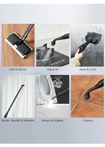 Pirantech Fonksiyonlu Buharlı Temizleyici - Görsel 4