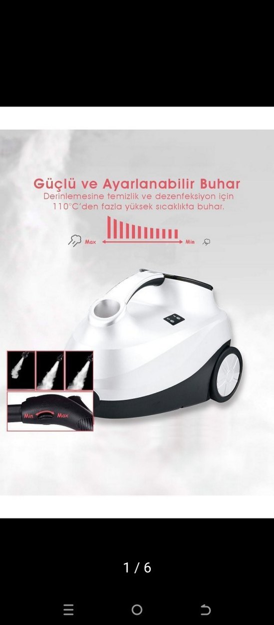 Pirantech Fonksiyonlu Buharlı Temizleyici - Görsel 2