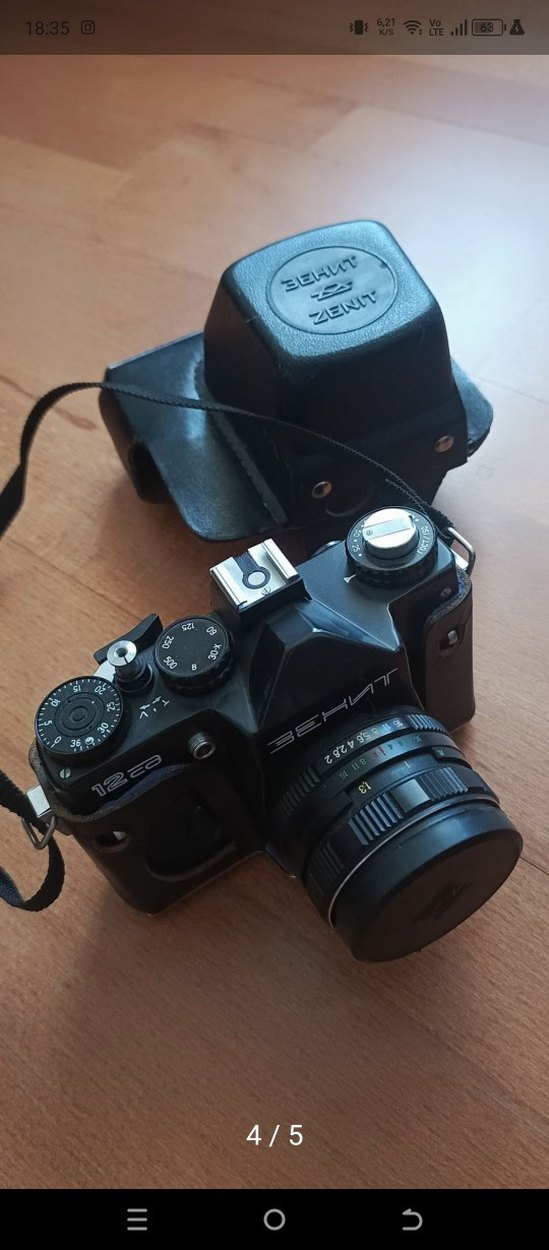 Zenit antika fotoğraf makinesi - Görsel 2