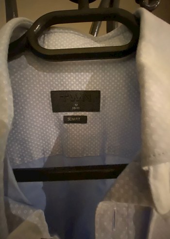 Twin Gri Keten Erkek Uzun Kollu Gömlek - Görsel 2