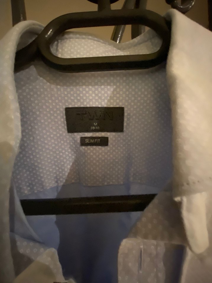 Twin Gri Keten Erkek Uzun Kollu Gömlek - Görsel 2