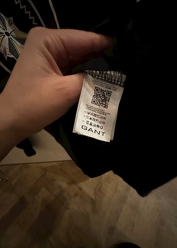 Gant Siyah Baskılı Erkek Sweatshirt - Görsel 5