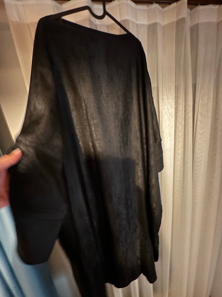 Kadın Siyah Uzun  Elbise - Görsel 2