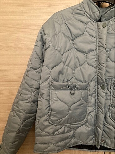 H&M Su yeşili ceket