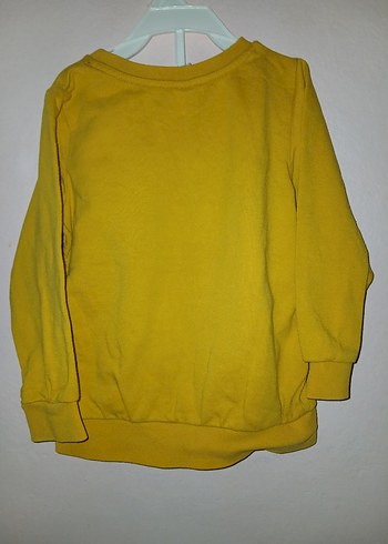 Diğer Sarı Erkek Çocuk Baskılı Sweatshirt