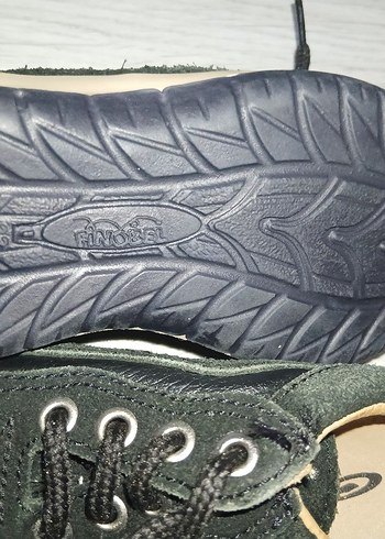 Koyu Yeşil Erkek Spor Ayakkabı Bağcığı - Görsel 2