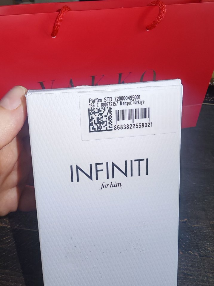 Vakko Infiniti Erkek Parfümü Eau de Parfum - Görsel 3