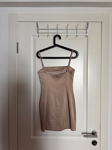 xs Beden Saten mini elbise