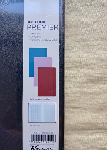Keskin Color Premier kareli defter - Görsel 2