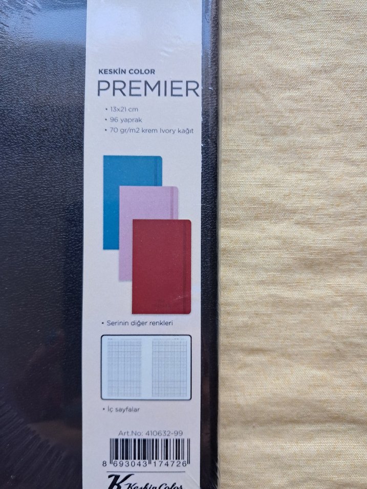 Keskin Color Premier kareli defter - Görsel 2