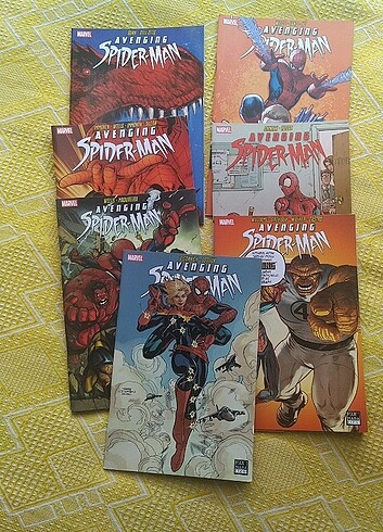 Avenging spider man 9 cilt set