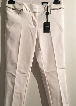 s Beden beyaz Renk Network Casual Pantolon