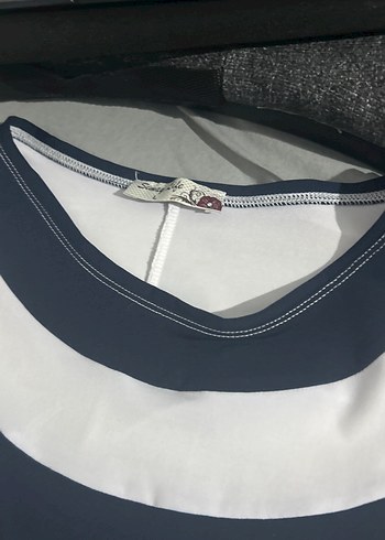 Pamuklu Uzun Kollu Hamile Tişörtü - Görsel 2