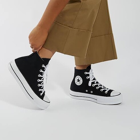 Converse yüksek tabanlı aykkabı