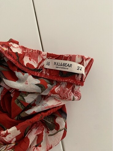 xs Beden Pull and bear XXS e daha rahat olur