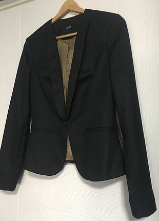 36 Beden gri Renk Koton blazer ceket