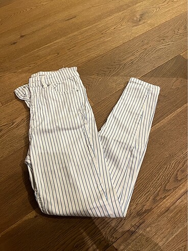 Stradivarius Çizgili Skinny Jean