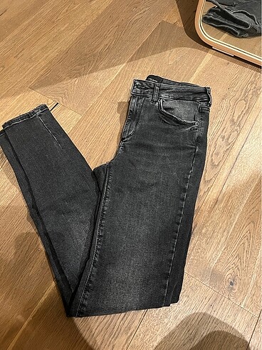 Koyu gri skinny jean