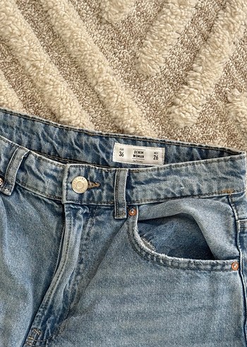 Mavi Kadın Denim Pantolon - Bol Kesim
