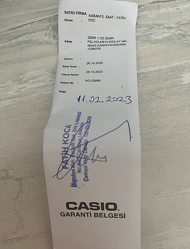  Beden altın Renk Casio Saat