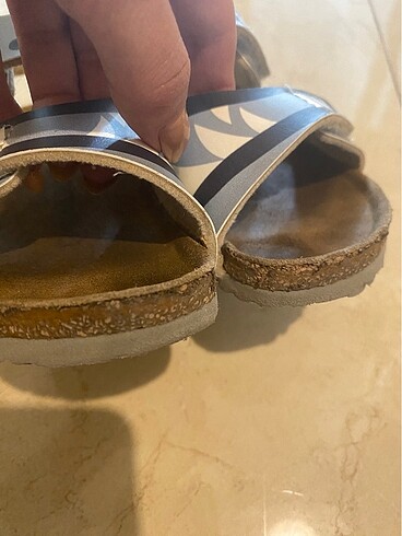 28 Beden mavi Renk 28 numara Birkenstock sandalet