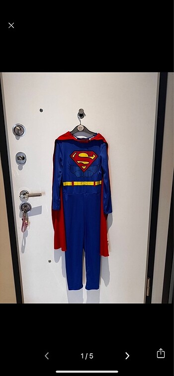 Superman temiz kostüm