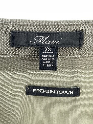 xs Beden haki Renk Mavi Jeans Kısa Elbise %70 İndirimli.