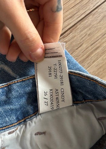 Mavi jean cindy - Görsel 4