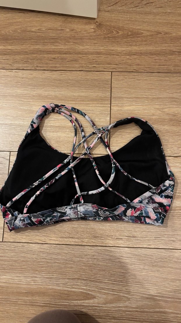 Çok Renkli Tie-Dye Spor Sütyeni - Görsel 2