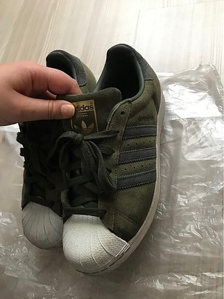 38.5 Beden haki Renk Adidas süperstar