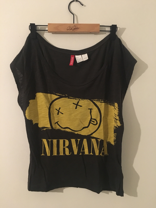 H&M H&M nirvana tisortu