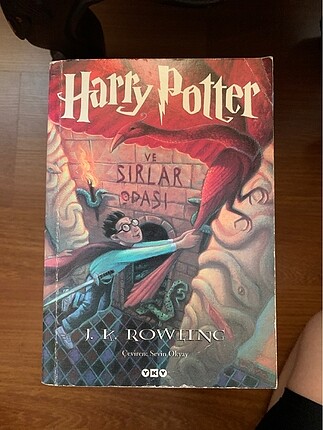 Harry Potter Sirlar Odasi Eski Kapak
