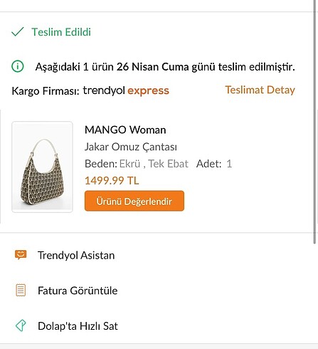 Beden Mango çanta